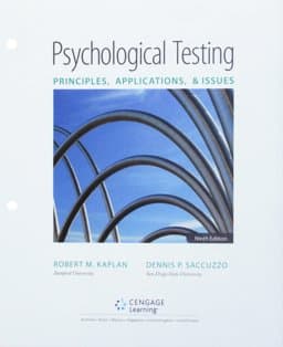 Bundle: Psychological Testing: Principles, Applications, and Issues, Loose-Leaf Version, 9th + MindTap Psychology, 1 Term (6 Months) Printed Access Card 9781337494182