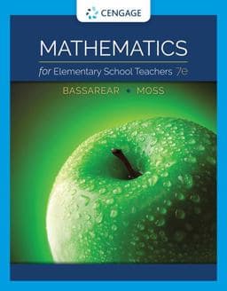 Mathematics for Elementary School Teachers 9781337629966