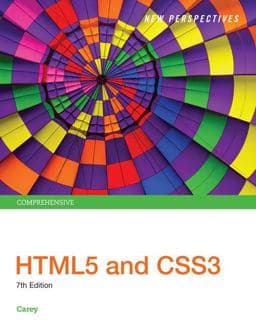 New Perspectives HTML5 and CSS3 9781337707800