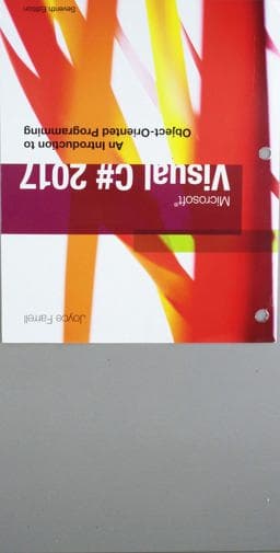 Bundle: Microsoft Visual C#: an Introduction to Object-Oriented Programming, Loose-Leaf Version, 7th + MindTap Programming, 1 Term (6 Months) Printed Access Card 9781337757058
