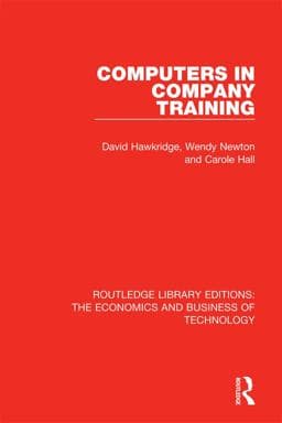 Computers in Company Training 9781351257589