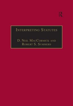 Interpreting Statutes 9781351926386