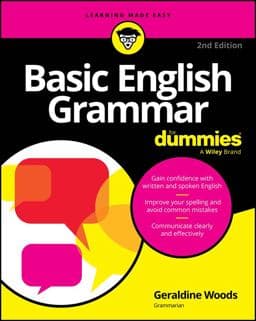 Basic English Grammar for Dummies 9781394244720