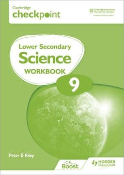 Cambridge Checkpoint Lower Secondary Science Stage 9 Workbook 9781398301436