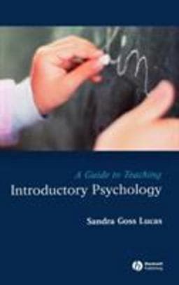 A Guide to Teaching Introductory Psychology 9781405151504