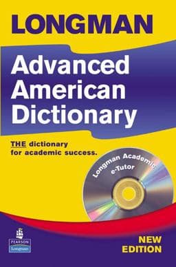 Longman Advanced American Dictionary 2nd Ed Cased and CD ROM Pack 9781405829526