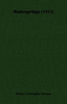 Watersprings 1913 9781406700831