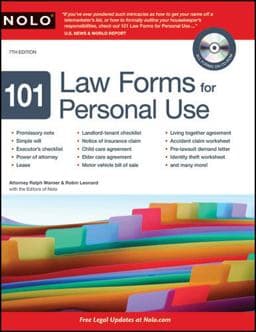101 Law Forms for Personal Use 9781413310665