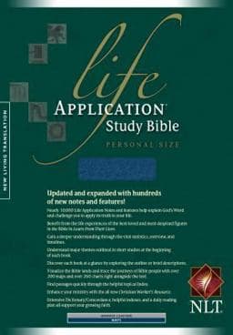 Life Application Study Bible NLT, Personal Size 9781414302621