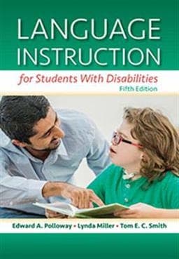 Language Instruction for Students with Disabilities 9781416411598