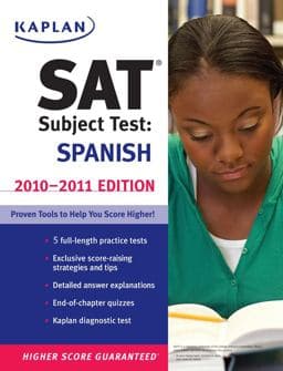 SAT Subject Test Spanish 2010-2011 9781419553516