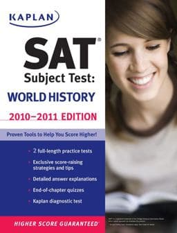 SAT Subject Test World History 2010-2011 9781419553530