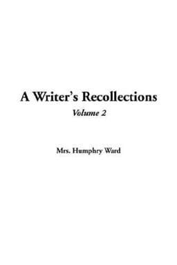 A Writer's Recollections 9781421907406