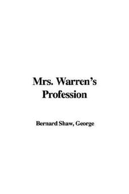 Mrs. Warren's Profession 9781421933085