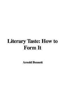 Literary Taste 9781421954110