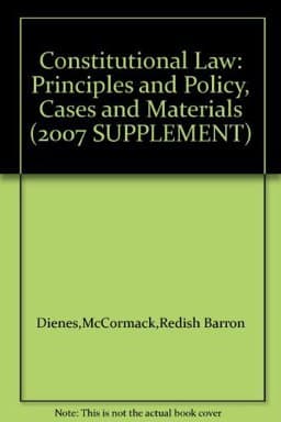 Constitutional Law, Supplement 9781422418093