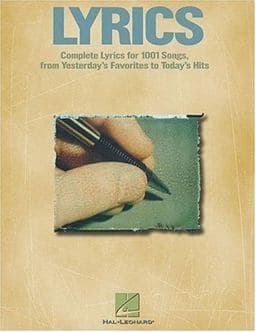 Lyrics 9781423404125