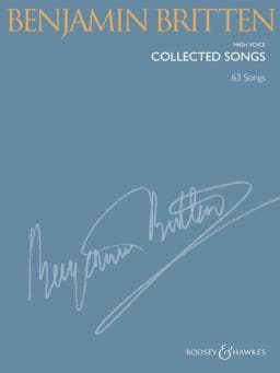 Benjamin Britten - Collected Songs 9781423429753