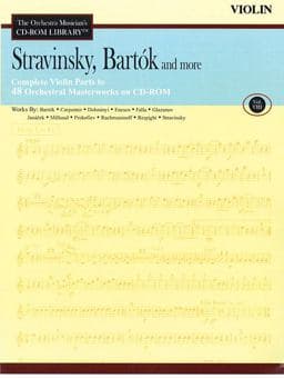 Stravinsky, Bartok and More, Volume 8: Violin 9781423432883