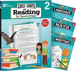 180 Days of Practice Grade 2 Bundle (Grade 2) 9781425816407