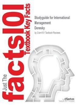 Studyguide for International Management by Deresky 9781428808577