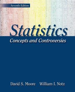 Statistics: Concepts and Controversies 9781429201254