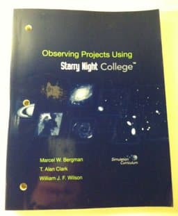 Observing Projects Workbook for Starry Night College 9781429278065