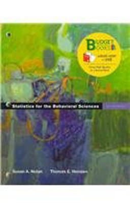 Statistics for the Behavioral Sciences (Loose Leaf) 9781429287180
