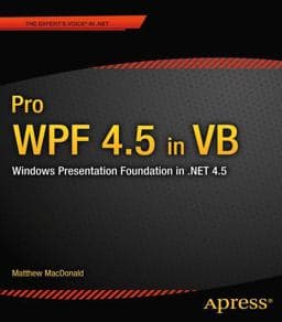 Pro WPF 4.5 in Vb 9781430246831
