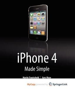 IPhone 4 Made Simple 9781430273004