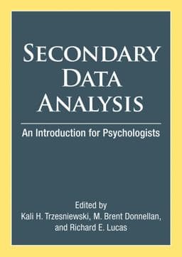 Secondary Data Analysis 9781433808760