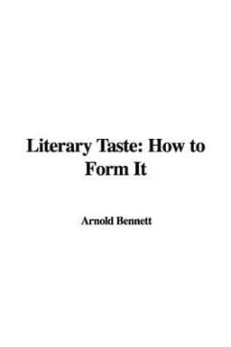 Literary Taste 9781435384842