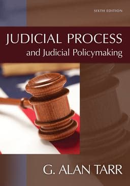 Judicial Process and Judicial Policymaking 9781435462397