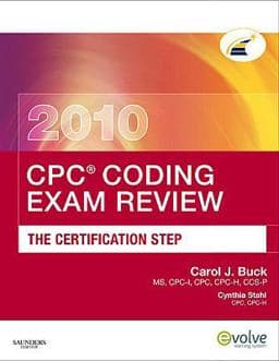 CPC Coding Exam Review 2010 9781437708172