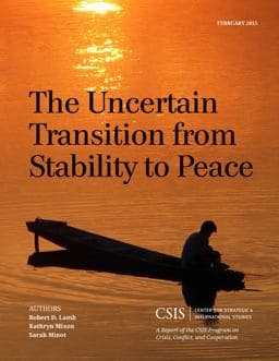 The Uncertain Transition from Stability to Peace 9781442240551