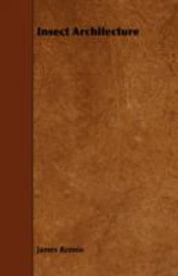 Insect Architecture 9781443761024