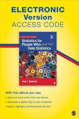 Statistics for People Who (Think They) Hate Statistics Electronic Version 9781452277295