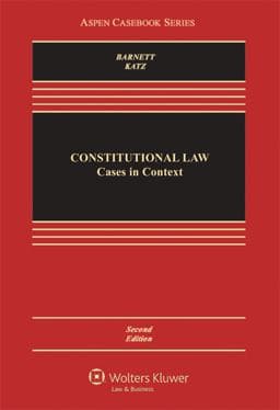 Constitutional Law 9781454806929