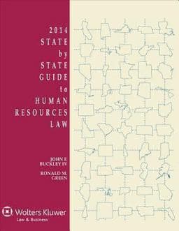 State by State Guide to Human Resources Law 2014e 9781454825784