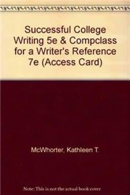 Successful College Writing 5e and CompClass for a Writer's Reference 7e (Access Card) 9781457641312
