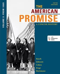 Loose-Leaf Version for the American Promise: a Concise History, Volume 2 9781457648151