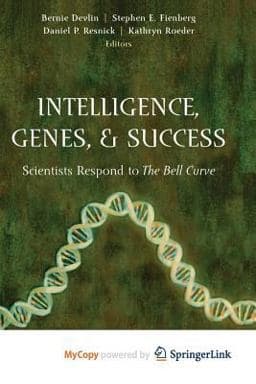 Intelligence, Genes, and Success 9781461206705