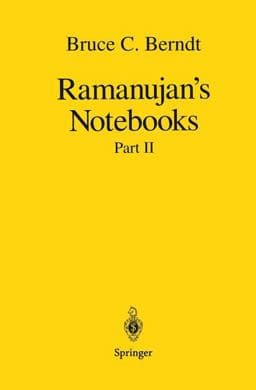 Ramanujan's Notebooks 9781461288657