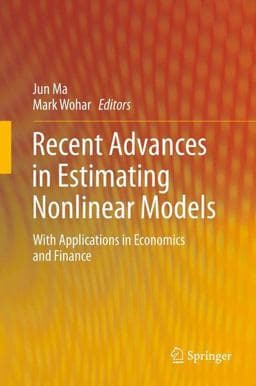 Recent Advances in Estimating Nonlinear Models 9781461480600