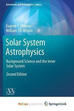 Solar System Astrophysics 9781461488491