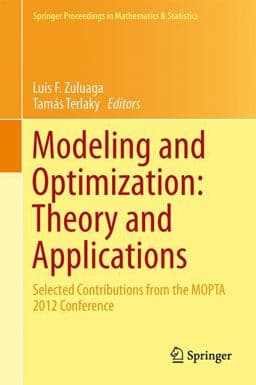 Modeling and Optimization: Theory and Applications 9781461489870