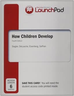 LaunchPad for Siegler's How Children Develop (Six Month Access) 9781464139529