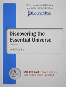 LaunchPad for Comins' Discovering the Essential Universe (Six Month Access) 9781464162657