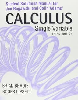 Student Solutions Manual for Calculus: Late Transcendentals Single Variable 9781464175039