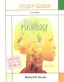 Exploring Psychology Study Guide 9781464179495